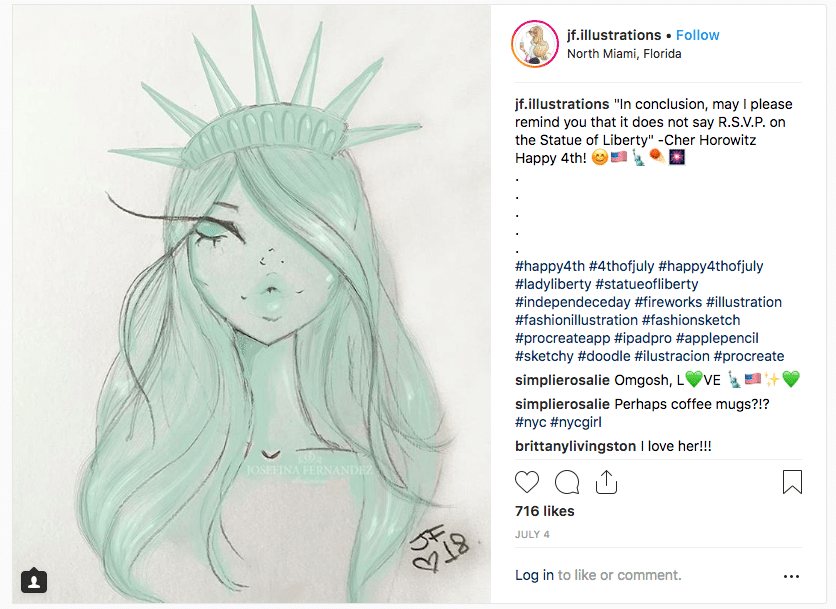 30+ Hashtags for Illustrators on Instagram
